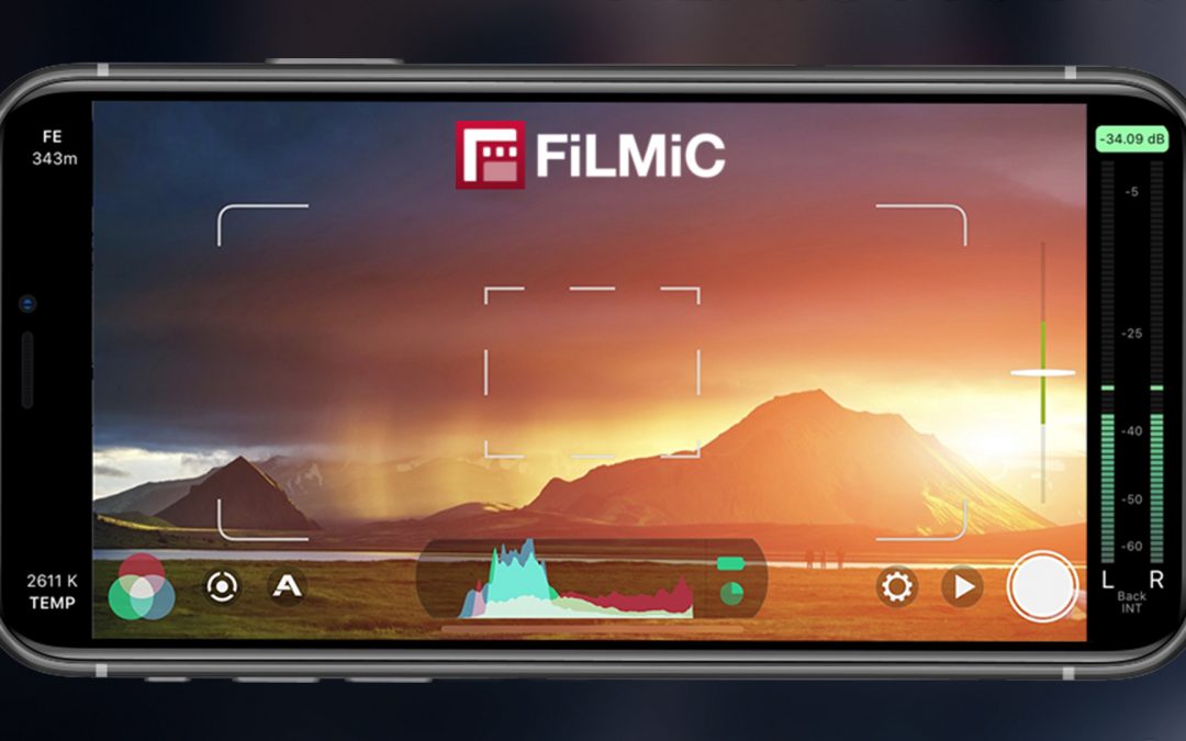 filmer comme un professionnel en utilisant l’application Filmic Pro